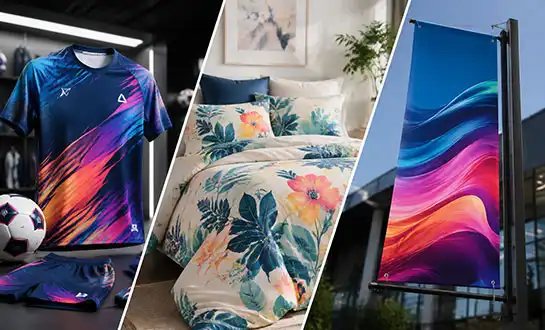 Dye Sublimation Printer Applications in Sportswear, Home Textiles, and Signage
